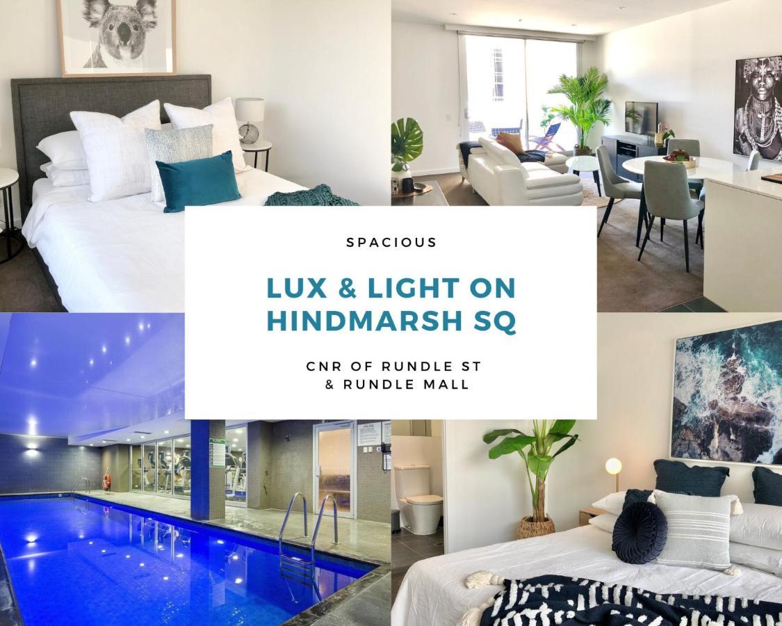 אדלייד Lux 2Br Apt On Hindmarsh Sq-Pool-Gym-Sauna-Parking מראה חיצוני תמונה